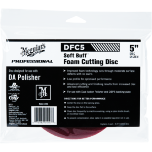 Meguiar's® 5" Soft Buff DA Foam Cutting Disc, DFC5