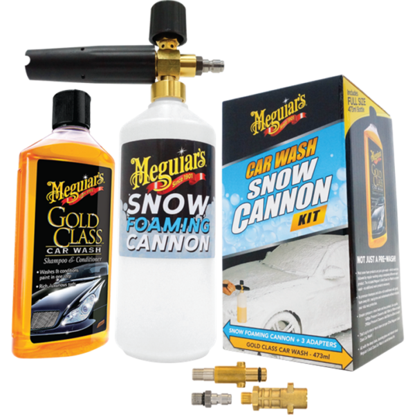 MEGUIARS CAR WASH SNOW CANNON KIT