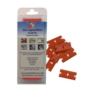 ScrapeRite Plastic Scraper Blades 100pc